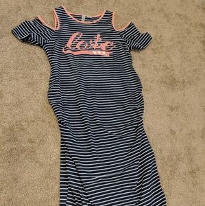 Midi maternity dress